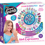 D2 SHIMMER N SPARKLE TRENDY TIPS NAIL EXPRESSIONS