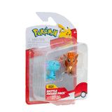 POKEMON BATTLE FIGURE WOOPER AND VULPIX