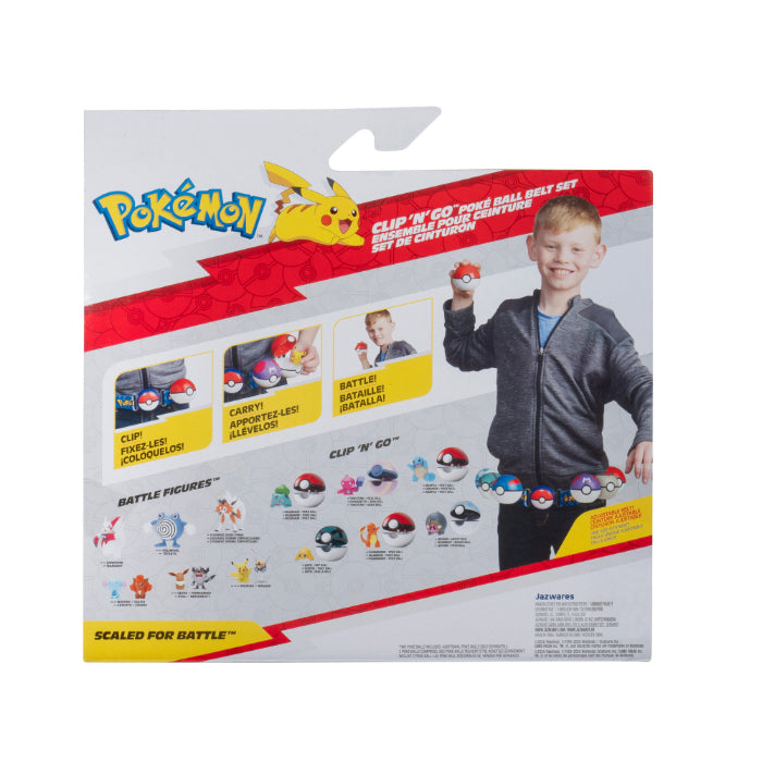 POKEMON CLIP N GO BELT SET BULBASAUR