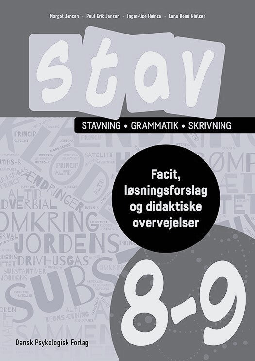 STAV 8-9 - Facit, løsningsforslag og didaktiske overvejelser