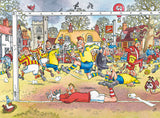 Puslespil Wasgij Original 14 Football Madness! 1000 brikker