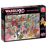 Puslespil Wasgij Destiny 18 Fast Food Frenzy! 1000 brikker