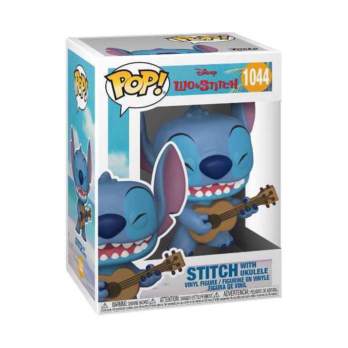 Funko POP Vinyl Lilo and Stitch Stitch w Ukelele