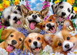 Puslespil Puppies Selfie Howard Robinson 1000 brikker