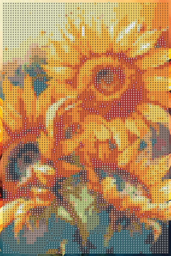 Diamond art solsikker 20 x 30 cm