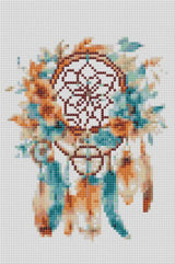 Diamond art drømmefanger 20 x 30 cm