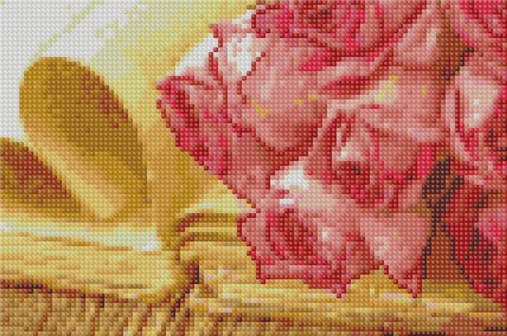 Diamond art bog i vintage stil 20 x 30 cm