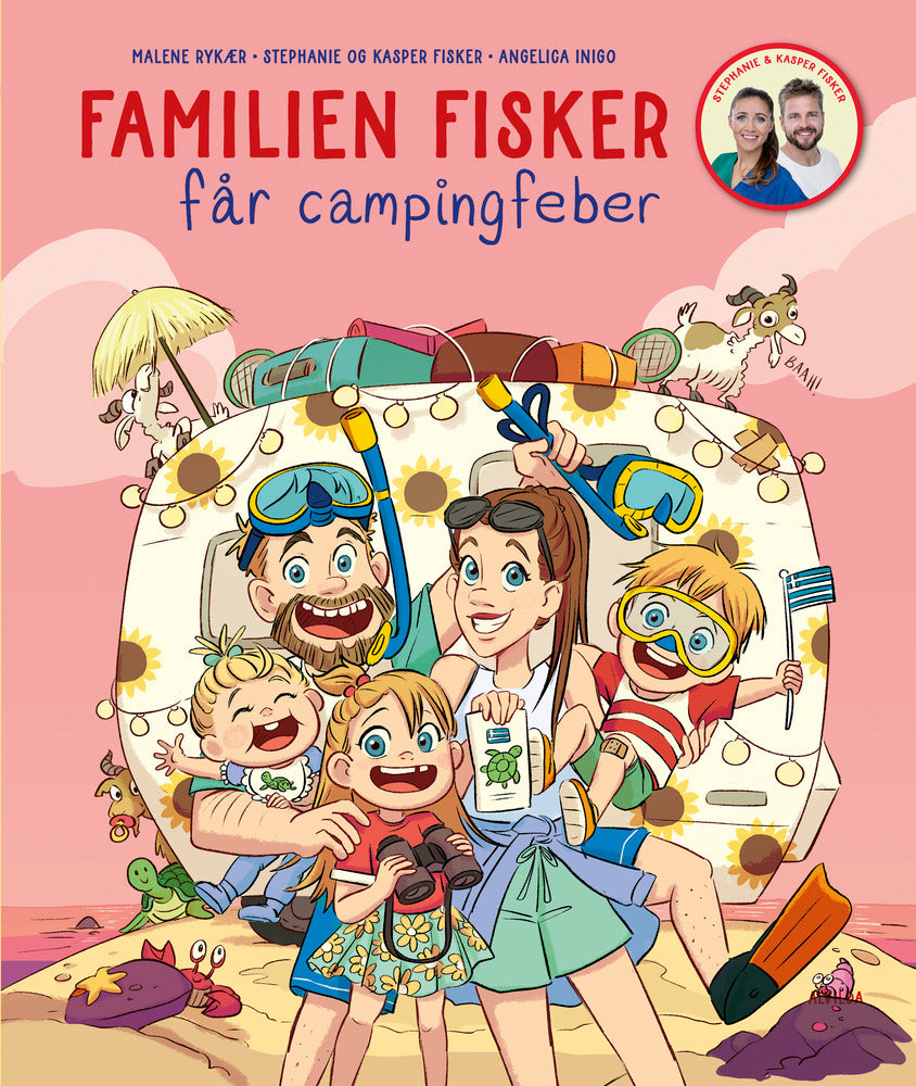 Familien Fisker får campingfeber