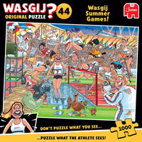 Puslespil Wasgij Original 44 Summer Games! 1000 brikker