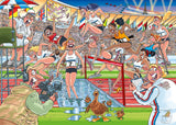 Puslespil Wasgij Original 44 Summer Games! 1000 brikker