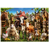 Puslespil Farmyard Buddies 500 brikker