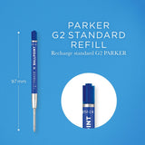 Refill blå Parker Economy Quinkflow