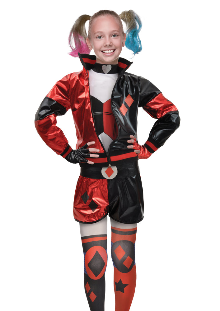 Harley Quinn kostume str. 10-12 år