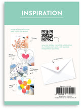 Fingerprint kort babyshower gyngehest m/konvolut og stempelpude