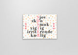 Magnet med citat søster, du er fantastisk