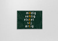 Magnet med citat onkel, du er fantastisk