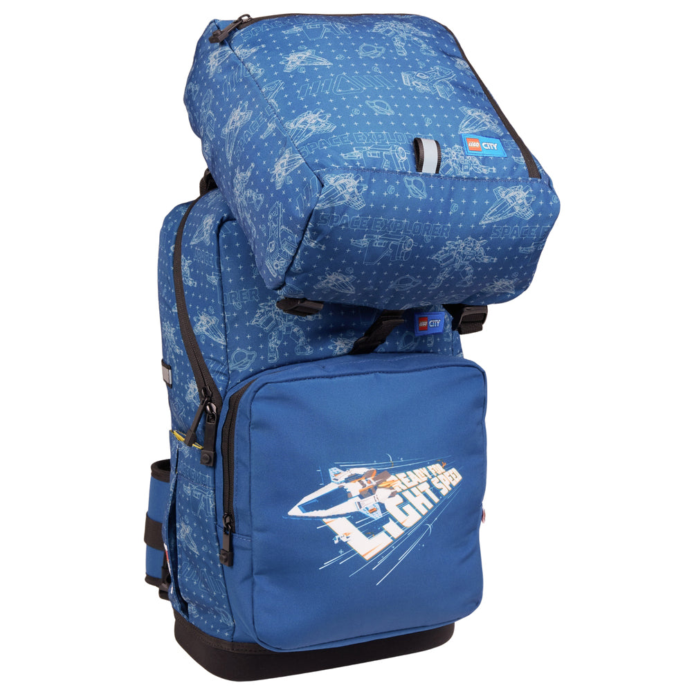 Skoletaske LEGO Optimo City Space Explorer 20L M/GYMPOSE