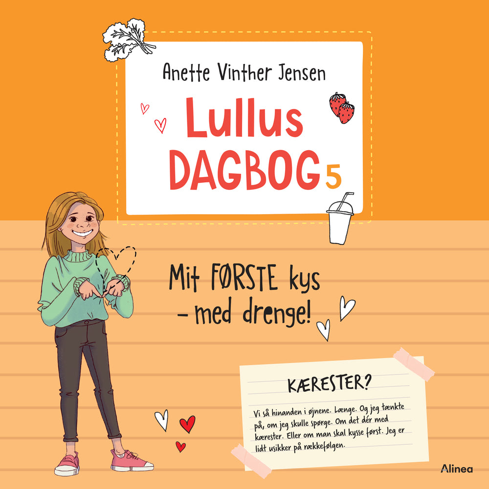 Lullus dagbog 5 - Mit første kys - med drenge!, Rød Læseklub