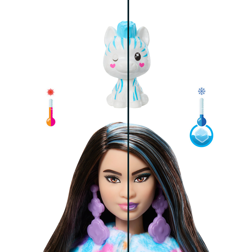 Barbie Cutie Reveal Color Dreams Zebra