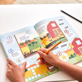 Wacky Wonders aktivitetsbog med 120 ord + stickers