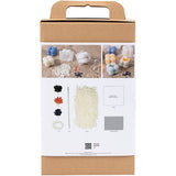 lysstøbning DIY Kit Bubble soyalys beige, lys blå, creme