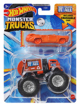 Hot Wheels Monster Trucks 1:64 Single and Promo Car Asst.