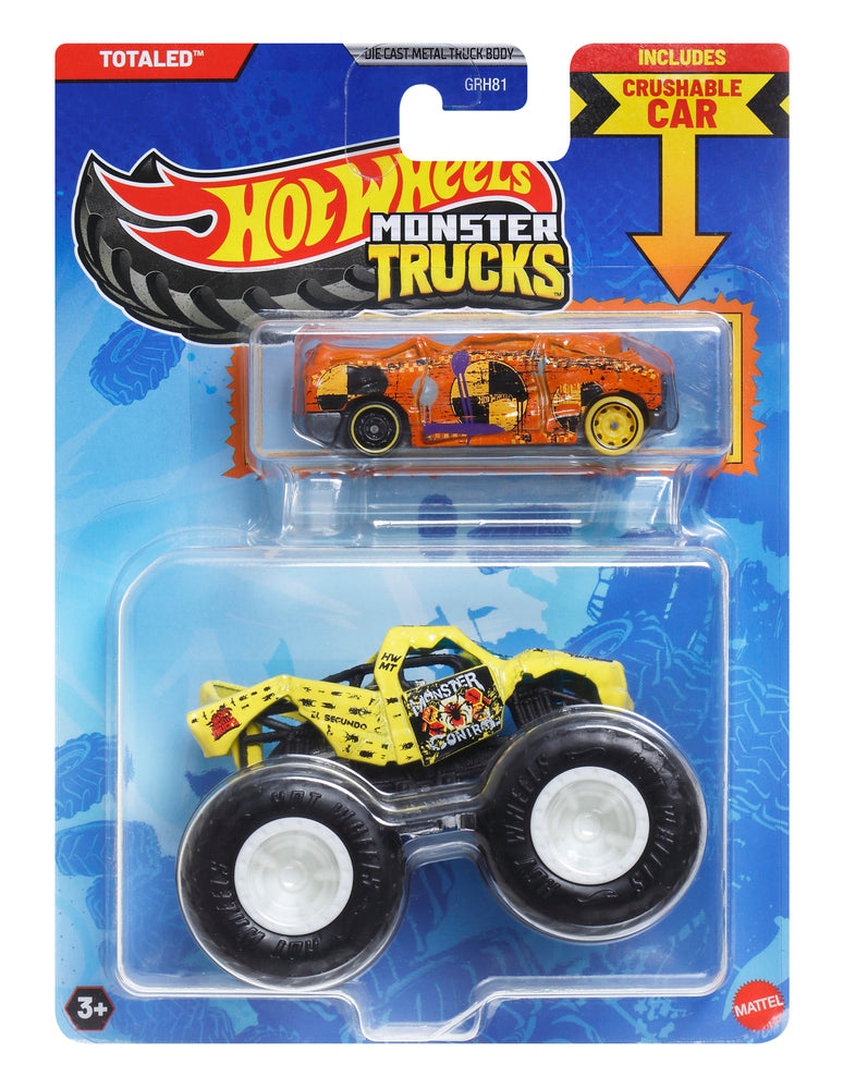 Hot Wheels Monster Trucks 1:64 Single and Promo Car Asst.