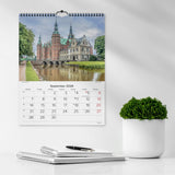 Mayland vægkalender 2026 Danske slotte 29,5 x 39 cm