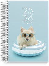 Mayland studiekalender 25/26 stor 2i1 m/klap 1 dag pr. side.