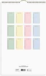 Mayland familiekalender 25/26 color 6 personer