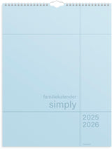 Mayland familiekalender 25/26 Simply 6 personer