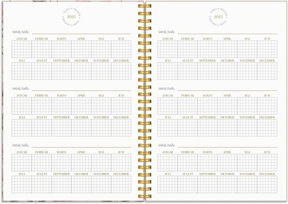 Mayland studiekalender 25/26 Life planner essentials A5