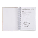 STUDIEKALENDER 2025/26 STOR 2 I 1 DAG BOGMÆRKE STICKERS