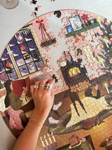 PUSLESPIL WONDERFULL CHRISTMASTIME 1000 BRIKKER