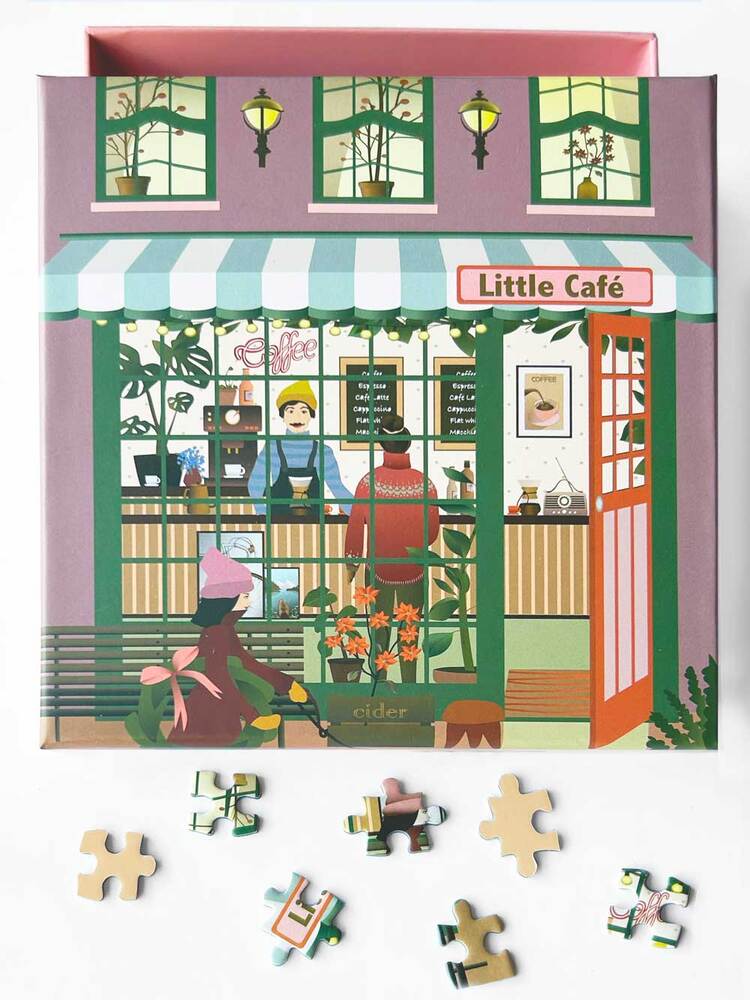 PUSLESPIL LITTLE CAFÉ 150 BRIKKER