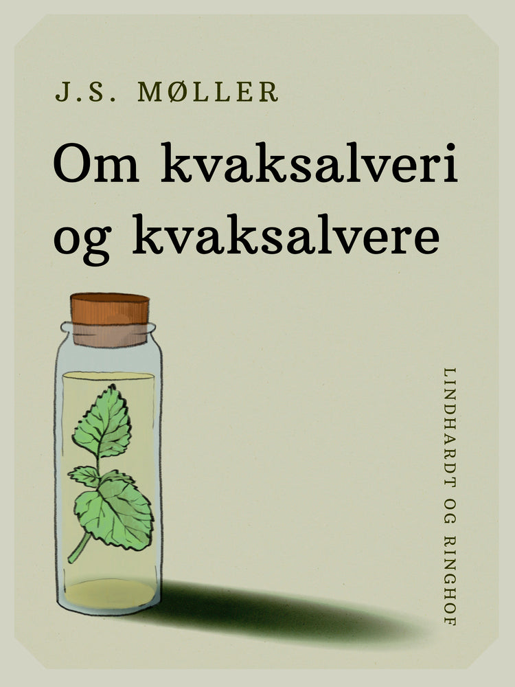 Om kvaksalveri og kvaksalvere