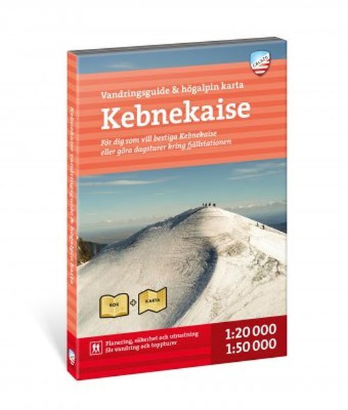 Kebnekaise : vandringsguide och högalpin karta