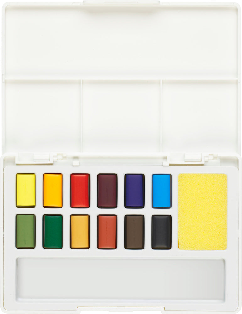 Faber-Castell Watercolour 12 ass i palette