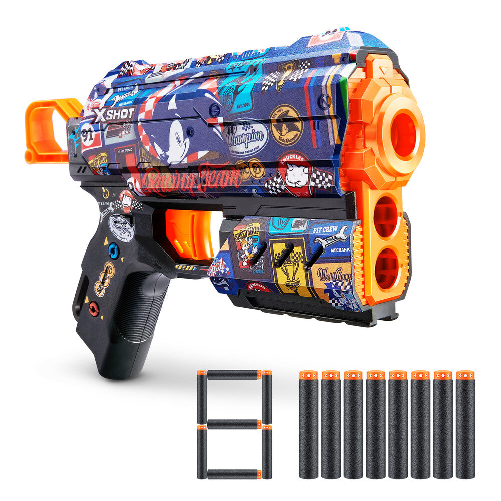 X-SHOT SKINS FLUX 8 Darts ass