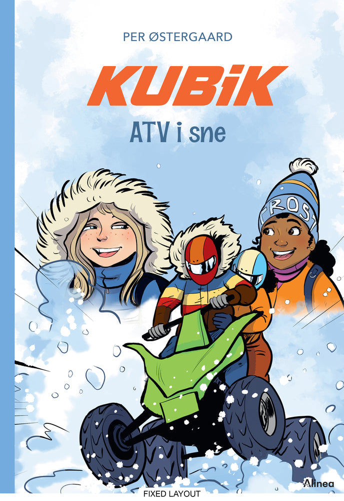 KUBIK - ATV i sne, Blå Læseklub