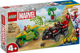 11198 LEGO Spidey Spin og Electros jagt i dinosaurkøretøjer