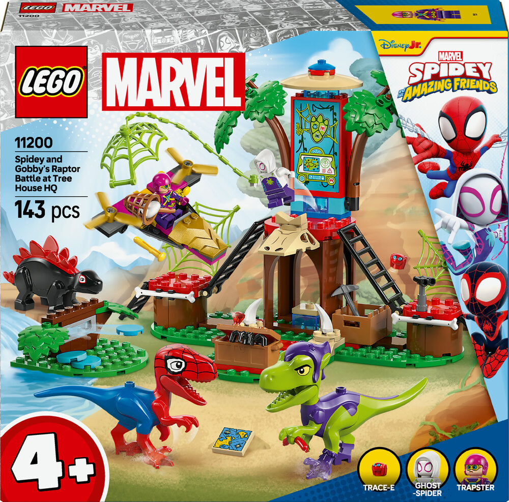 D2 11200 LEGO Spidey Spidey og Gobbys raptorkamp ved hovedkvarteret