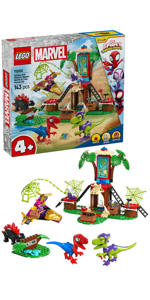 D2 11200 LEGO Spidey Spidey og Gobbys raptorkamp ved hovedkvarteret