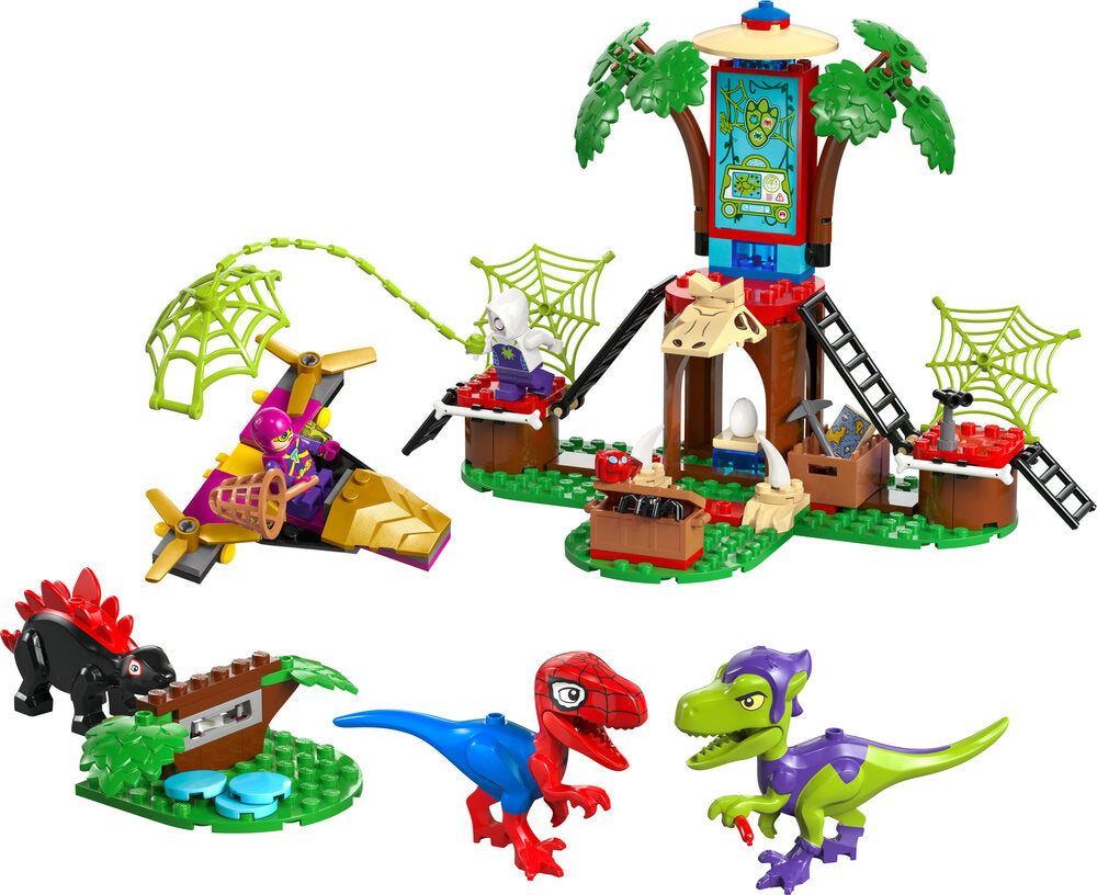 D2 11200 LEGO Spidey Spidey og Gobbys raptorkamp ved hovedkvarteret