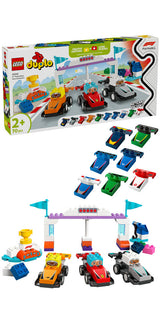 10445 LEGO DUPLO F1®-teams med racerbiler og kørere