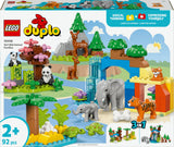 D2 10446 LEGO DUPLO Town 3-i-1 vilde dyrefamilier