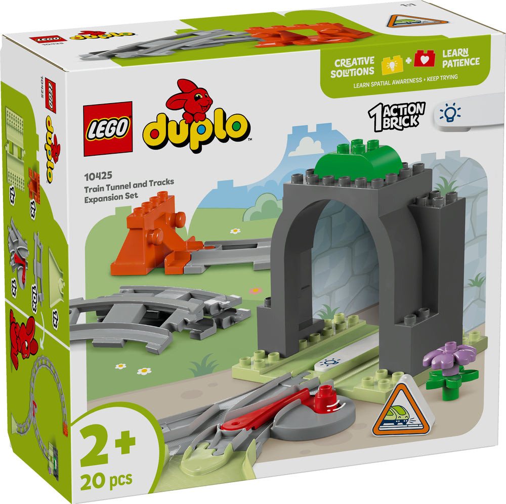 10425 LEGO DUPLO Town Togtunnel og spor – udvidelsessæt