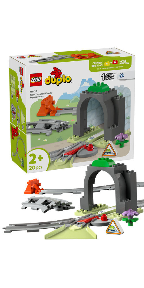 10425 LEGO DUPLO Town Togtunnel og spor – udvidelsessæt