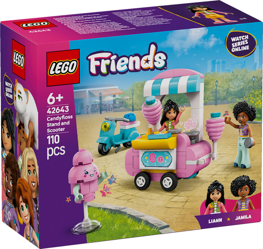 42643 LEGO Friends Candyfloss-bod og scooter