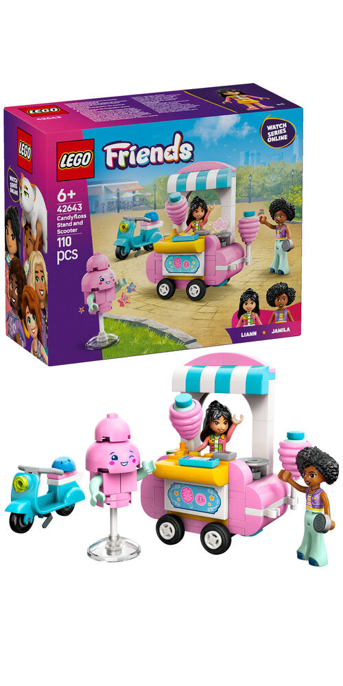 42643 LEGO Friends Candyfloss-bod og scooter